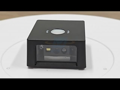 2D ενσωματωμένος βιομηχανικός σταθερός σαρωτής barcode με λειτουργία χειροκίνητης σάρωσης και USB-COM