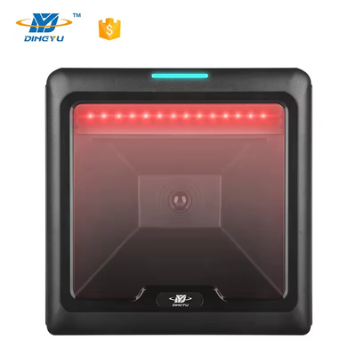 Ένα εκατομμύριο pixels Desktop Barcode Scanner υψηλής ταχύτητας handsfree 2D Barcode Reader DP8550