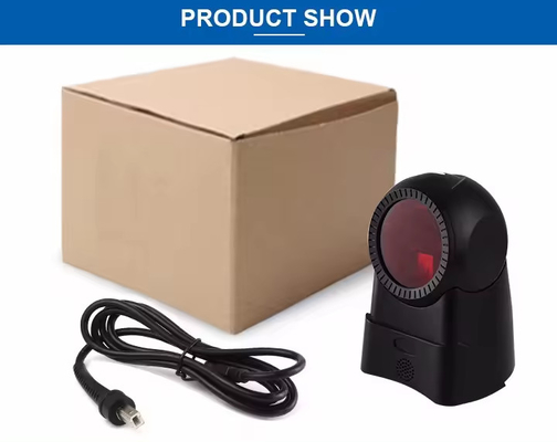 Αυτοκίνητος αισθητήρας CMOS 1D / 2D Desktop Barcode Scanner για σούπερ μάρκετ