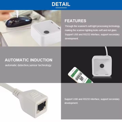 OEM Desktop Barcode Scanner Module 2D QR Code Reader για ενσωματωμένες εφαρμογές κιόσκου