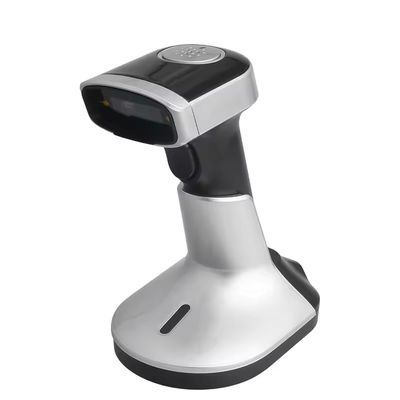 Χεριζόμενος σαρωτής barcode 1D Qr Code με φορτιστή USB ασύρματος Bluetooth Barcode Reader