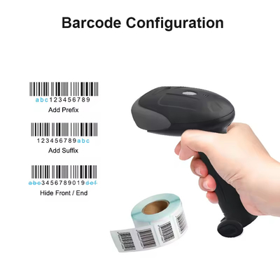 Μεγάλη ακρίβεια ανάγνωσης 1D 2D QR Code Barcode Scanner για ανθεκτικό βιομηχανικό βαθμό