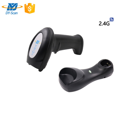 DS5200G Πεντάλ 2.4G Χεριζόμενος αναγνώστης γραμμικών κώδικων 1D 3 Mil Ανάλυση Παγκόσμιος σαρωτής