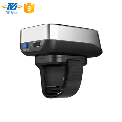 Ασύρματος Bluetooth φορητός σκάνερ γραμμικού κώδικα δακτύλου Android συμβατό