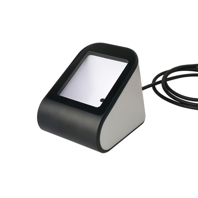 Ηλεκτρονικό κάλυμμα USB 1D 2D Barcode Scanner Desktop Reader με ρυθμιζόμενη γωνία σαρώσεως