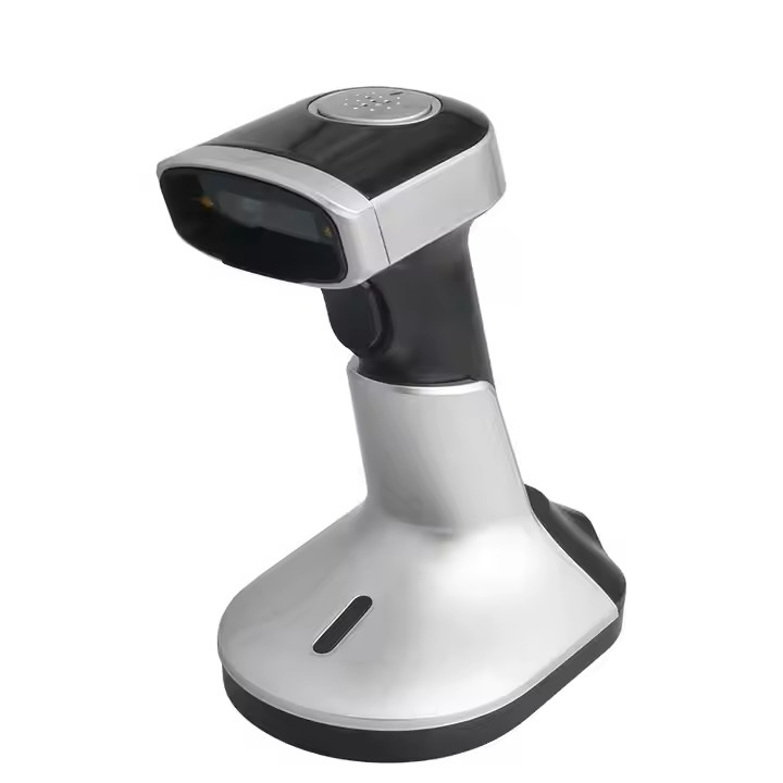 Ασύρματος ανιχνευτής γραμμικών κωδικών Bluetooth για κινητές συσκευές 2D αναγνώστης QR κώδικα με στέγη φόρτισης
