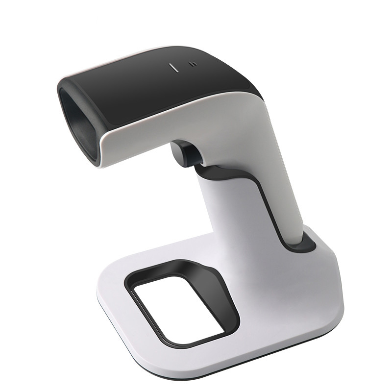 2D QR Barcode Reader Bluetooth ασύρματος 2.4G Barcode Scanner με μπαταρία 2200mAh