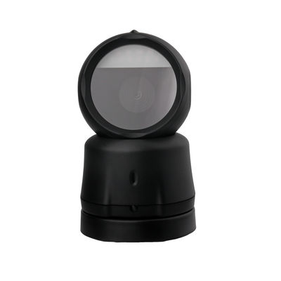 Ασύρματος Desktop Barcode Scanner υψηλής ταχύτητας Χωρίς χέρια 2D Barcode Reader με βάση φόρτισης